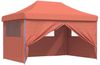 vidaXL Party-Zelt Terrakotta 292 x 440 x 315 cm Oxford-Stoff 42023637 Bild 3