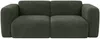 Vente-unique - POGNI Sofa Stoff Grün - B 97 cm x H 73 cm x L 205 cm Bild 2