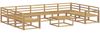 vidaXL Outdoor-Sofagarnitur 10 pcs Weiß Massivholz Akazie 3387073 Bild 2