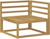 vidaXL Outdoor-Sofagarnitur 10 pcs Weiß Massivholz Akazie 3387073 Bild 5