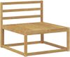 vidaXL Outdoor-Sofagarnitur 10 pcs Weiß Massivholz Akazie 3387073 Bild 3
