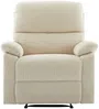 Vente-unique - LUNANO Sessel Stoff Beige - B 89 cm x H 102 cm x L 91 cm Bild 2