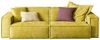 KAWOLA Sofa SAMU 2-Sitzer Stoff gelb 72 x 106 x 236 cm Bild 3