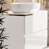 Lookway Badmöbel-Set AURORA GOLD Badezimmerschrank mit praktische Schubladen Bild 4