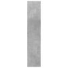 vidaXL Wandregal Betongrau 90x16x78 cm Holzwerkstoff 802943 Bild 5