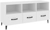 vidaXL TV-Schrank Weiß 102x35x50 cm Holzwerkstoff 812609 Bild 2