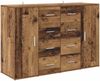 2 Stk. Sideboards, Kommoden Altholz 59 x 39 x 80 cm Holzwerkstoff j3712p Bild 5
