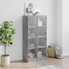vidaXL Highboard mit Türen Grau Sonoma 68x37x142 cm Holzwerkstoff 3295862 Bild 3