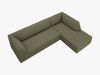 Micadoni 4-Sitzer Modular Sofa Ruby Rechts Kord Scala Grün Bild 4