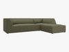 Micadoni 4-Sitzer Modular Sofa Ruby Rechts Kord Scala Grün Bild 2
