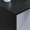 vidaXL Wandtisch Schwarz Eichen-Optik 80 x 45 x 30 cm Holzwerkstoff 891393 Bild 4