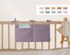 Artee Bettnestchen Babybett Organizer Taschen Aufbewahrung aus Musselin Bild 1