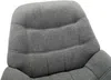 Vente-unique - LUOSTO Sessel Stoff Grau - B 79 cm x H 83 cm x L 87 cm Bild 4