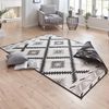 In- & Outdoor Wendeteppich Malibu Schwarz Creme - 200x290x0,5cm Bild 5