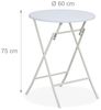 Runder Gartentisch in Rattan-Optik Bild 4