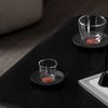 Villeroy & Boch Manufacture Rock Glow Espressoglas mit Untertasse 60 ml Bild 2