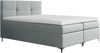 99rooms Nelson Boxspringbett Strukturstoff 200x200 cm Hellgrau Bild 2