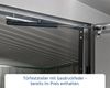 Hörmann Ecostar Metall-Gerätehaus "Euroline Trend" mit Satteldach ESD 4, graualuminium, 214 x 166 cm,2-flüglige Tür Bild 3
