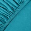 leevitex® Spannbettlaken Jersey aus 100% Baumwolle, für Kinder- & Standardmatratzen, Jersey, Gummizug: rundum, (1 Stück), 100% Baumwolle, anschmiegsam & dehnbar, diverse Größen und Farben Bild 2