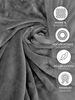 One Home Spannbettlaken Winter Cashmere Touch, Fleece, Gummizug: rundum, (2 Stück), flauschig warmes Teddy Plüsch, Double Pack Bild 2