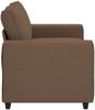 vidaXL 2-Sitzer-Sofa Braun 160x77x82 cm Stoff 4105160 Bild 5