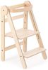 MamaToyz Holz Lernturm Fold | Natur | 52x50x85 cm Bild 4