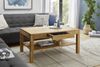 Couchtisch >SALEM< mit Schublade, Kernbuche, Massivholz - 115x54x70cm (BxHxT) Bild 2