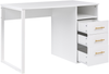 Schreibtisch ZERLAY Weiß 120 cm 60 cm Bild 4