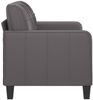 vidaXL 2-Sitzer-Sofa Grau 120 cm Kunstleder 359114 Bild 4