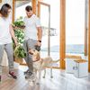 Relaxdays Futterbox mit Bambusdeckel 2er Set Bild 3