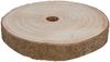 Baumstammscheibe 15cm zum Basteln Holzscheibe Gesteckunterlage Dekomaterial Holz Baumscheibe Bild 5