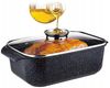 KlönBerg Bräter Bräter ideal zum Braten von Enten und Gänsen, Steinbeschichtung, Aluminiumguss, Aluminium, Keramik, Edelstahl (Multifunktional, geeignet zum Kochen, Braten und Backen!, 2-tlg, Es ist eine perfekte Geschenkidee für jeden Anlass), Innovat... Bild 2