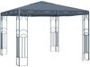 vidaXL Pavillon mit LED-Lichterkette 300x300 cm Anthrazit 3070339 Bild 3