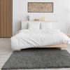 VIMODA Prime Shaggy Teppich Farbe Anthrazit Hochflor Langflor Teppiche Modern, Maße:Ø 120 cm Rund Bild 2
