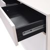 AX LIVING TV-Lowboard Bodrum TV-Schrank 3 Schubladen 178 cm Sandbeige Bild 3