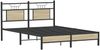 vidaXL Bettgestell ohne Matratze Sonoma-Eiche 140x190 cm Holzwerkstoff 4106944 Bild 5
