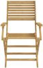 vidaXL Gartenstühle 8 Stk. Klappbar 54,5x61,5x86,5cm Massivholz Akazie 3214227 Bild 5
