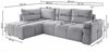 Selsey 'Taremi' Ecksofa mit Chenillebezug, Schlaffunktion und Stauraum, Hellbeige, beidseitig Bild 4