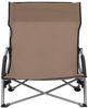 vidaXL Klappbare Strandstühle 2 Stk. Taupe Stoff 312492 Bild 3