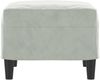 vidaXL Fußhocker Hellgrau 60x50x41 cm Samt 349293 Bild 4