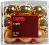 TrendLine Christbaumkugeln 20 Kugeln Ø 6 cm Glas Gold Weihnachtskugeln Bild 3