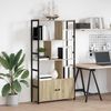 vidaXL Bücherregal Sonoma-Eiche 80 x 30 x 155,5 cm Holzwerkstoff 868438 Bild 4