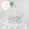 Waldin Babybett Mobiles Babybett OWAL aus Holz 7in1 mit Matratze, mitwachsend Bild 4