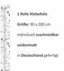 nikima Wandtattoo KF-09 selbstklebende Folie Mohnblumen (PVC-Folie), 2 x 0,9 m selbstklebende Folie Bild 4