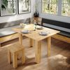 Eckbankgruppe Roman Goldkraft Eiche 210 x 210 cm mit Tisch Vicco Bild 5