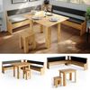 Eckbankgruppe Roman Goldkraft Eiche 210 x 210 cm mit Tisch Vicco Bild 2
