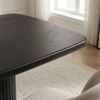 HOME DELUXE Esstisch Eiche geölt RABOS Schwarz - 160 x 90 cm Bild 3