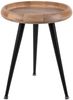 Leitmotiv Beistelltisch-Set Tripod Mango Wood Black Metal Legs (3-teilig) LM2102WD Bild 3