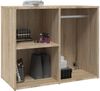 Kleiderschrank, Holzwerkstoff, Sonoma-Eiche, 80 x 40 x 65 cm Bild 5