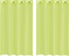 vidaXL Voile Vorhänge mit Ösen 2 Stk. Apfelgrün 140x175 cm 4102054 Bild 2